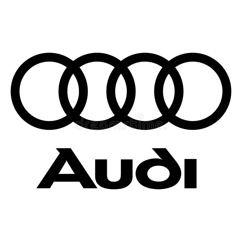 icono-del-logotipo-de-audi-ag-es-un-fabricante-automóviles-alemán-que-diseña-dirige-produce-comercializa-y-distribuye-los-142175221