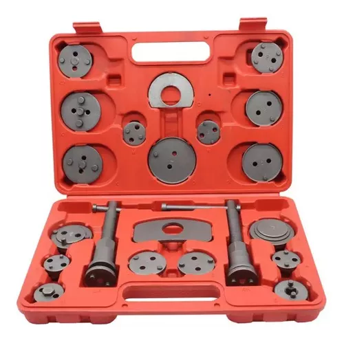 Kit Compresor Extractor Prensa Caliper Freno Auto 22 Pcs