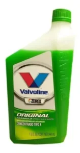 VALVOLINE ZEREX REFRIGERANTE VERDE 1LT