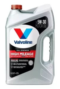 VALVOLINE 5W30 HIGHMILLAGE 5LT (especifico para autos con mas de 120.000km)