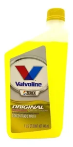 VALVOLINE ZEREX REFRIGERANTE AMARILLO 1LT